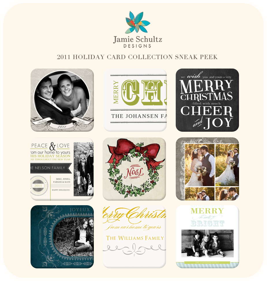 Holiday Card Templates for Professional Photographers
