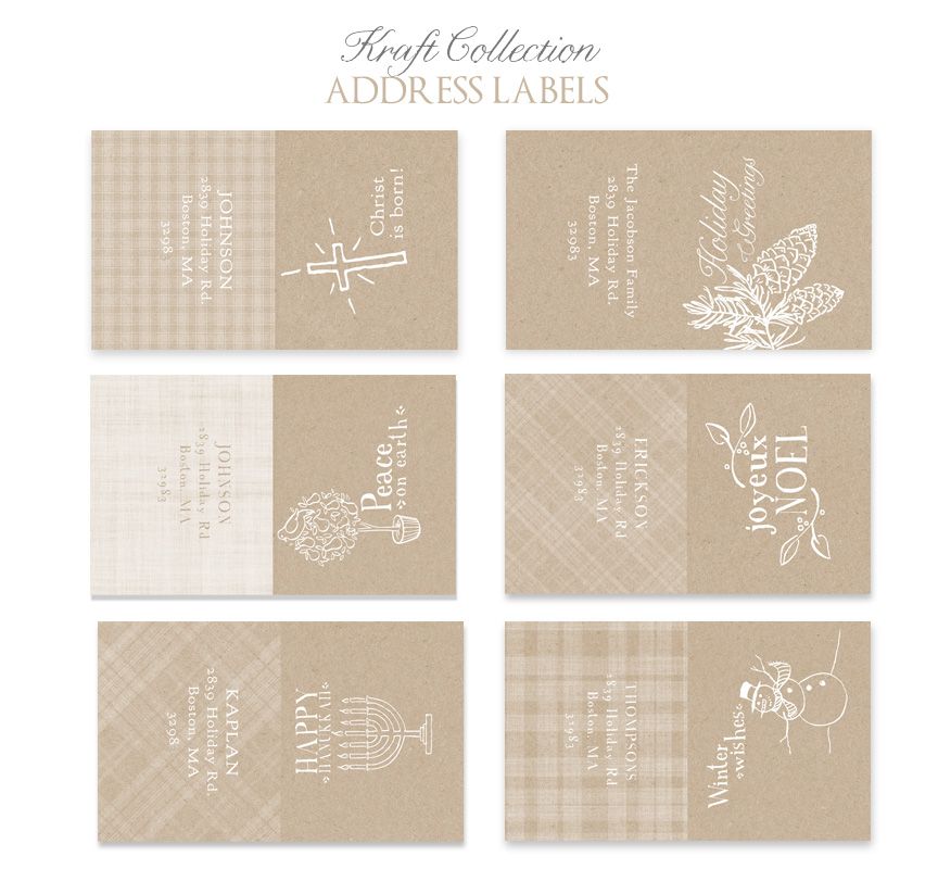 Holiday Card Photoshop Templates by Jamie Schultz Designs