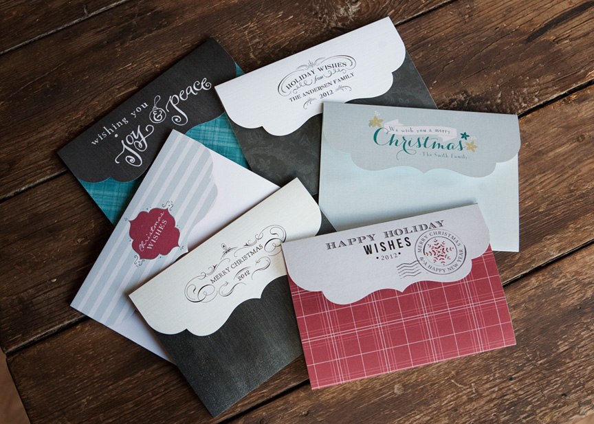 Yuletide Folded Luxe Cards by Jamie Schultz Designs