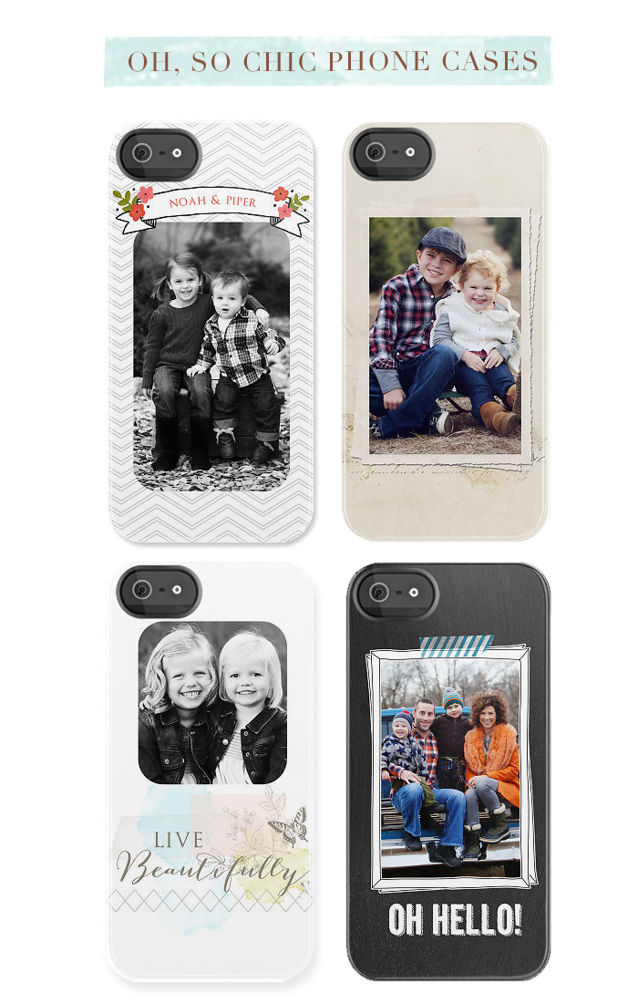 Oh, So Chic Phone Templates by Jamie Schultz Designs