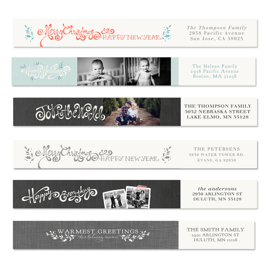 Modern Flourish Labels by Jamie Schultz Designs
